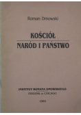 Kościół naród i państwo