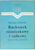 Rachunek różniczkowy i całkowy Tom 28