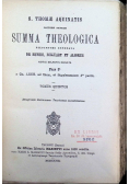 Summa Theologica Tomus Quintus 1928 r.