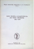 Listy Teofila Lenartowicza do Tekli Zmorskiej 1861-1893