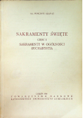 Sakramenty święte Część 1