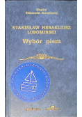 Lubomirski Wybór pism