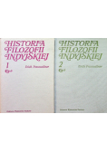 Historia filozofii indyjskiej Tom 1 i 2