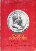 Onufry Kopczyński współpracownik Komisji Edukacji Narodowej