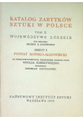 Katalog zabytków sztuki w Polsce, Tom II Zeszyt 9 Powiat Rawsko Mazowiecki
