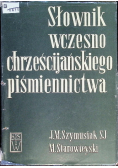 Słownik wczesno chrześcijańskiego piśmiennictwa