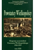 Powstańcy Wielkopolscy Biogramy Tom XIII