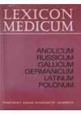 Lexicon medicum
