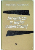 Formalizm w logice współczesnej