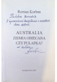 Australia Ziemia obiecana czy pułapka