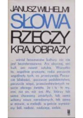 Słowa rzeczy krajobrazy