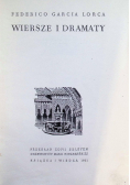 Wiersze i dramaty