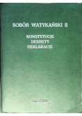 Sobór watykański II Konstytucje dekrety deklaracje