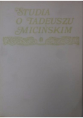 Studia o Tadeuszu Micińskim