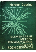 Elementarne metody rozwiązywania równań różniczkowych