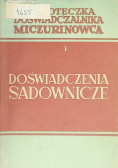 Doświadczenia sadownicze