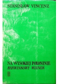 Na wysokiej połoninie barwinkowy wianek
