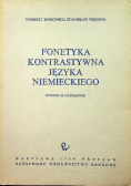 Fonetyka kontrastywna języka niemieckiego