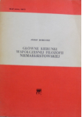 Główne kierunki współczesnej filozofii niemarksistowskiej