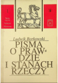 Pisma o prawdzie i stanach rzeczy