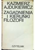 Zagadnienia i kierunki filozofii
