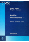 Analiza matematyczna Część 1