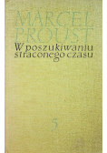W poszukiwaniu straconego czasu Tom 5