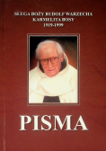 Pisma Sługa Boży Rudolf Wawrzecha Karmelita Bosy 1919-1999