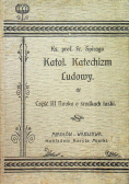 Katolicki Katechizm Ludowy Część III 1906 r.