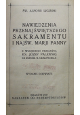 Nawiedzenia przenajświętszego Sakramentu i Najśw Marji Panny 1935 r.