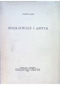 Mickiewicz i antyk