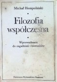 Filozofia współczesna