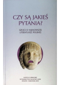 Czy są jakieś pytania Szkice o najnowszej literaturze polskiej