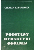 Podstawy dydaktyki ogólnej
