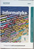 Informatyka 1 Podręcznik dla szkoły ponadpodstawowej Zakres podstawowy