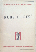 Kurs logiki