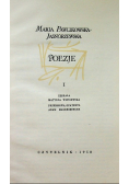 Pawlikowska Jasnorzewska Poezje Tom I