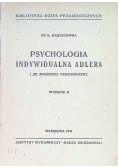 Psychologia indywidualna Adlera 1947 r.