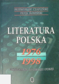 Literatura Polska 1976 - 1998
