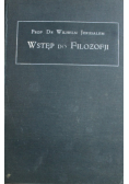 Wstęp do filozofji 1926 r.