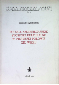Polsko azerbejdżańskie stosunki kulturalne w pierwszej połowie XIX wieku