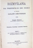 Rozmyślania na wszystkie dni roku Tom 1 1895 r.