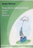Program w edukacji dzieci