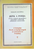 Język a poezja