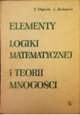Elementy logiki matematycznej i teorii mnogości
