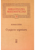 Biblioteczka matematyczna Tom 31 O pojęciu wymiaru