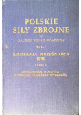 Polskie siły zbrojne w drugiej wojnie światowej Tom 1