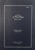 Callan method students book 1