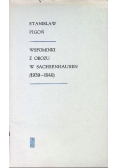 Wspominki z obozu w Sachsenhausen