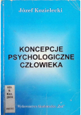Koncepcje psychologiczne człowieka